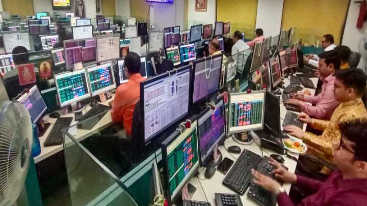 Sensex, Nifty down about 0.7-0.9pc, experts point to caution ahead of Fed meet