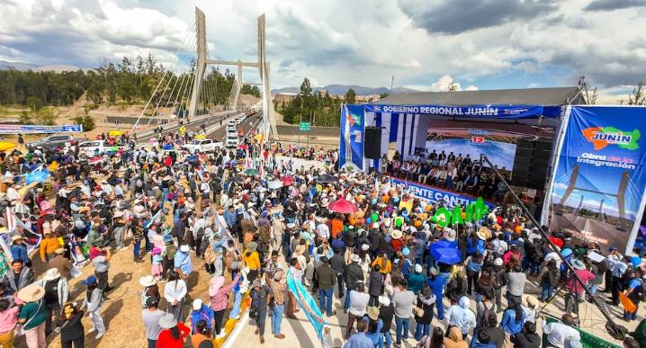 Puente ‘La Cantuta’ une por fin El Tambo y Pilcomayo