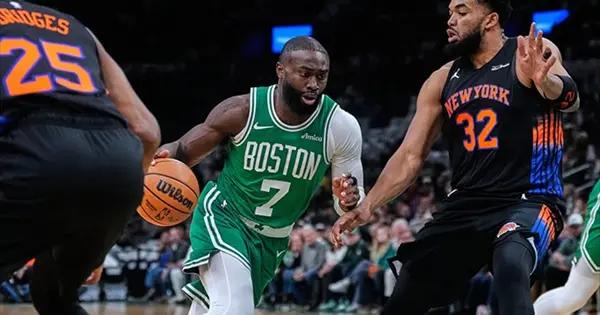 Celtics resisten y se imponen a Knicks
