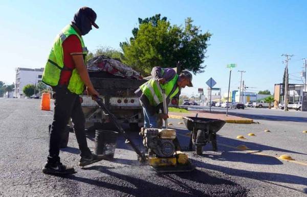 Bachearán en 6 zonas este lunes