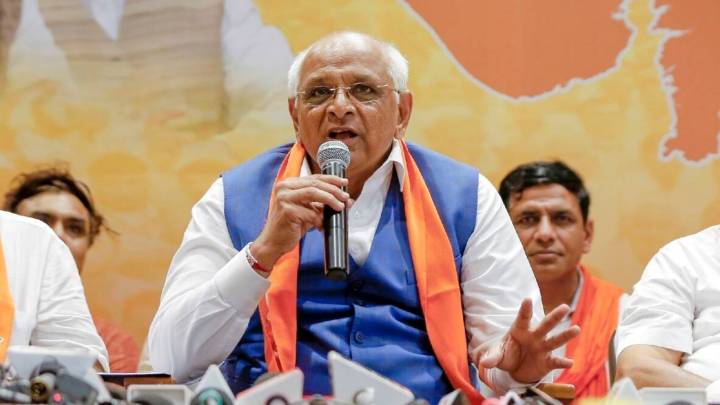 Gujarat CM Patel completes three years in office