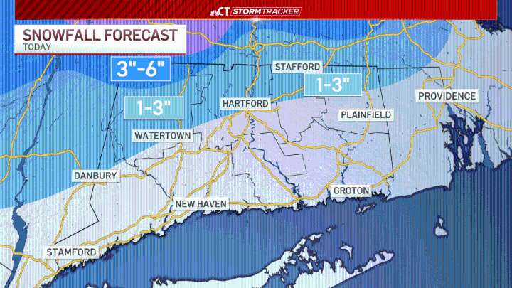 Wintry mix of snow and rain for Tuesday