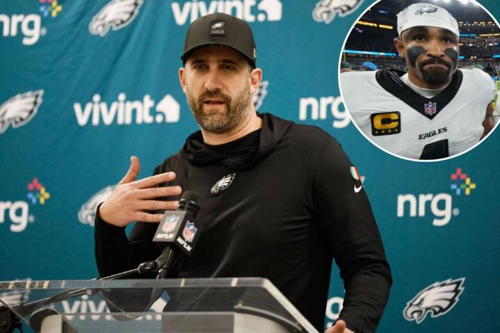 What Nick Sirianni thinks about benching Jalen Hurts