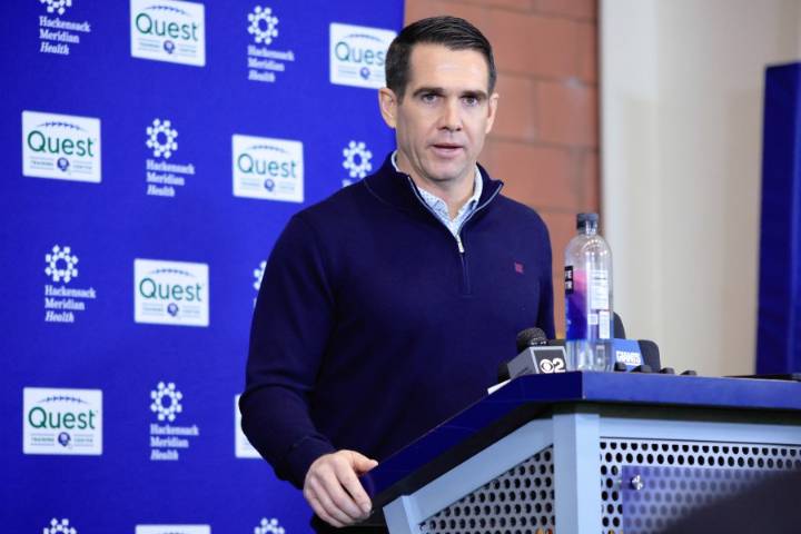 Giants GM Joe Schoen defends roster, points to talent when questioned about job security