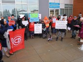 Calgarians protest move to province's new disability benefits program
