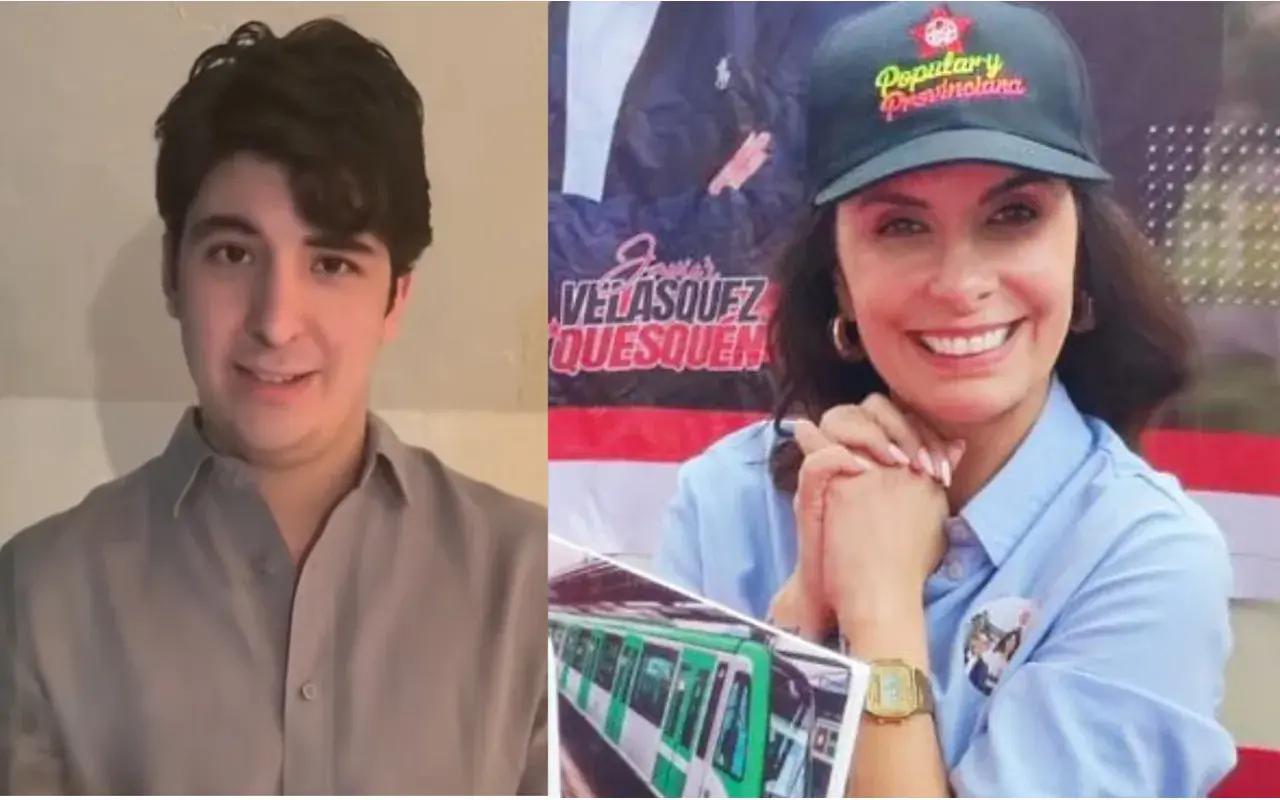 Federico Danton reaparece para respaldar la candidatura de su hermana Carla García