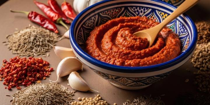 El paso a paso de la salsa harissa: perfecta para poner el toque picante a tus recetas de Navidad