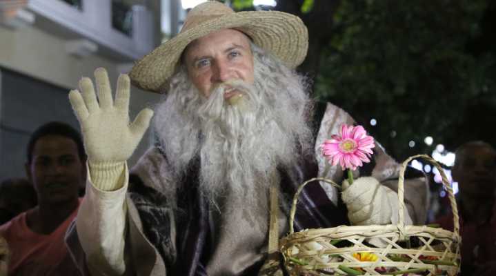 Festejan la llegada de Pacheco a Caracas