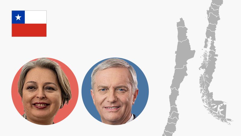 Mapa de resultados de la segunda vuelta de las elecciones presidenciales en Chile 2025: dónde ganan Kast y Jara