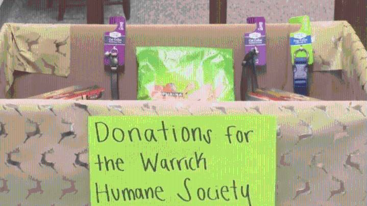 Newburgh Museum collects donations for Warrick Humane Society