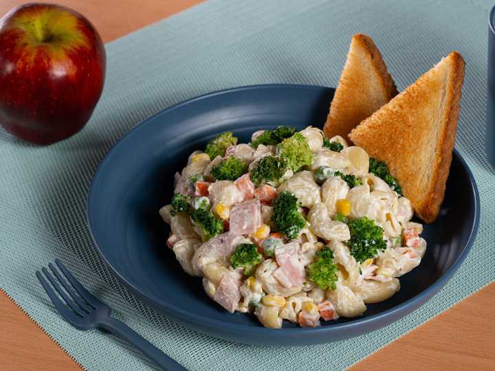 Sopa de coditos con verduras