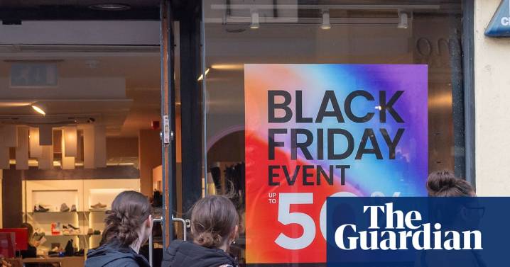 UK refrains from hitting high street on Black Friday as fears grow over economy