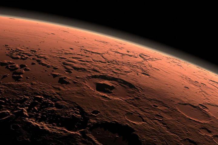 Mars may once have had a much larger moon