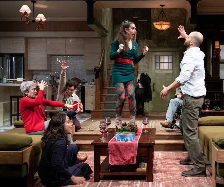 A holiday comedy that becomes almost a psychodrama