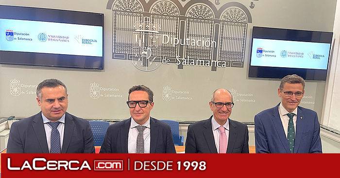 Eurocaja Rural, Diputación de Salamanca y USAL refuerzan su lucha contra la exclusión financiera en el medio rural
