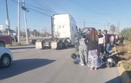 Accidente en Ramos Arizpe: motociclista herido tras choque con camioneta