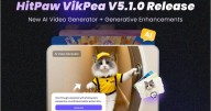 HitPaw VikPea V5.1.0 Launched: Unveiling AI Video Generator, AI Generative Model, and Enhanced Frame Interpolation for Next