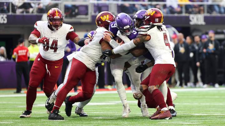 Vikings win 31-0 win over Commanders – NBC4 Washington