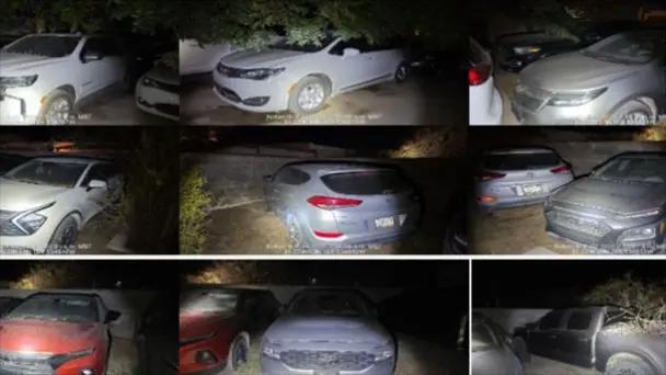 Agua Prieta: Recuperan 24 autos robados y blindados