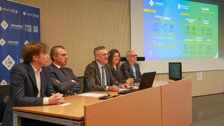 Ciencias del Mar, doble grado de Matemáticas y Física, Arquitectura e Ingenierías, la gran apuesta para la retención del talento balear