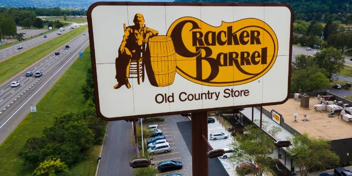Cracker Barrel slashes forecast as Uncle Herschel fallout continues despite logo reinstatement