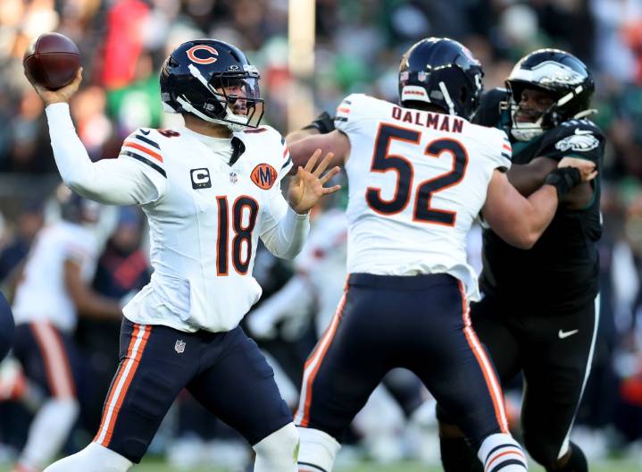 Stats show troubling trend in Caleb Williams’ accuracy, but Ben Johnson says to ‘throw those out the window’