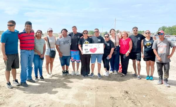 Se inauguró una plaza para recordar a familiares fallecidos
