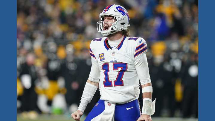 Josh Allen sets career mark for rushing TDs by a QB as the Bills mash the reeling Steelers 26