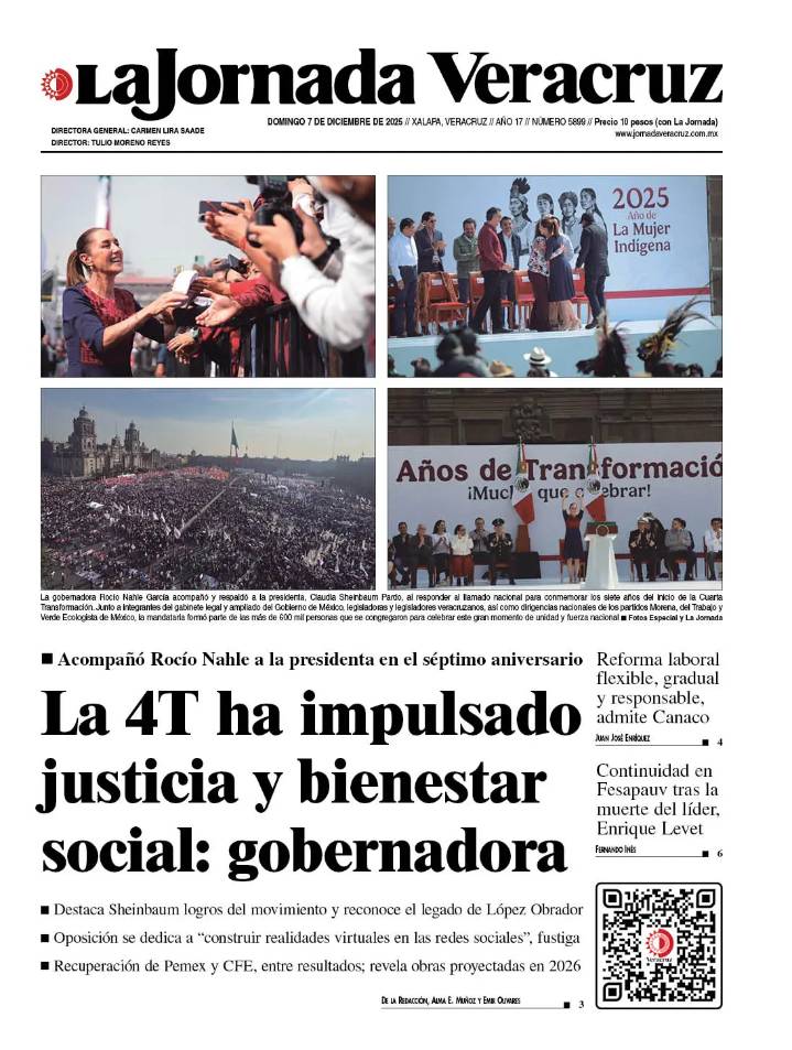 Portada del 7 de diciembre de 2025