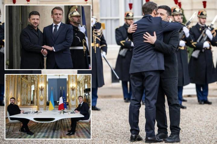 Macron welcomes Zelensky to Paris after 'productive' Ukrainian peace talks in Florida