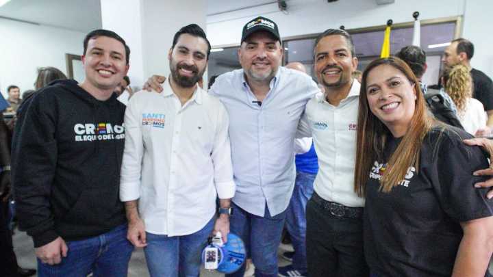 El profesor Luis Guillermo Patiño asume como cabeza de lista a la Cámara de Representantes por Creemos