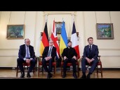 Zelenskyy meets with European leaders amid pushback over a U.S. proposal for Russia ceasefire