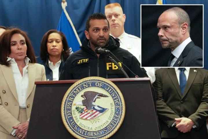 Damning report labels FBI 'rudderless ship' under Kash Patel -- with he and Dan Bongino more concerned with building 'personal résumés'