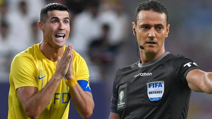 Wílmar Roldán contó por qué no expulsó a Cristiano Ronaldo cuando le hizo polémico gesto