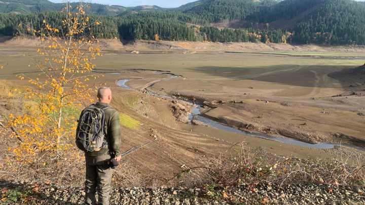 Trout fishing hot in Oregon river that only forms for a…