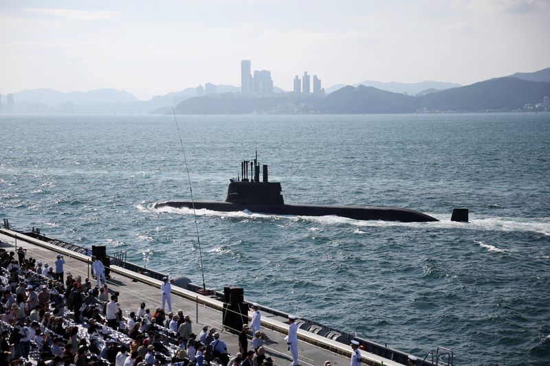 Analysis-South Korea's nuclear submarine gamble raises prospect of underwater arms race in Asia