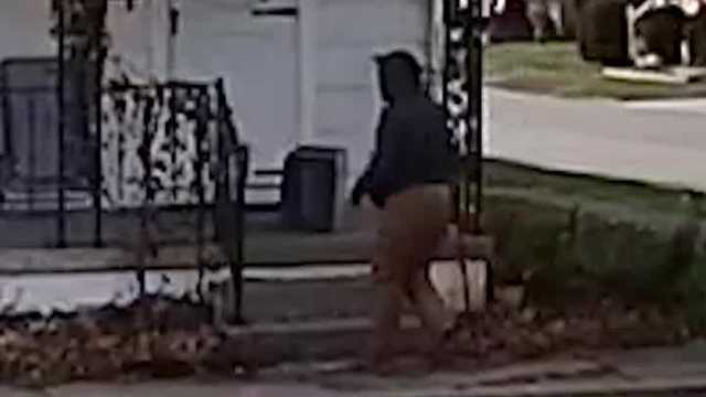 Porch pirate on video stealing package in Blairsville, Pennsylvania