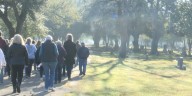 Baylor students lead cemetery walk highlighting notable women in Waco history