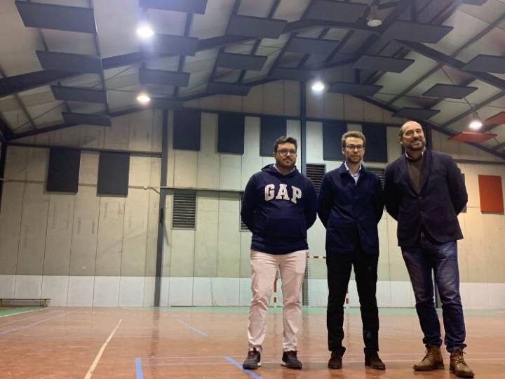 El Ayuntamiento finaliza las obras de insonorización de la Sala Deportiva “La Galana”