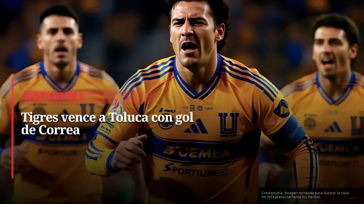 Tigres se impone 1‑0 y avanza a la final con ventaja tras gol de Correa