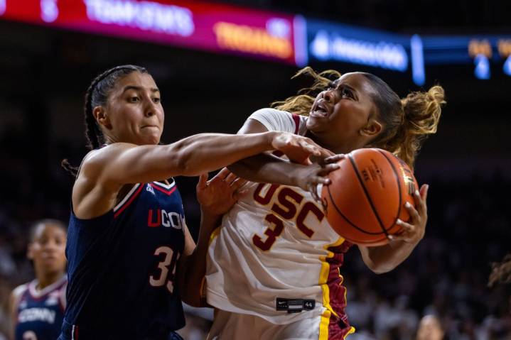 UConn women's basketball earns statement win over USC in LA