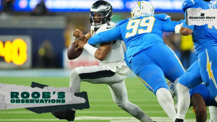 Roob’s Eagles Observations after a nightmare loss to Chargers