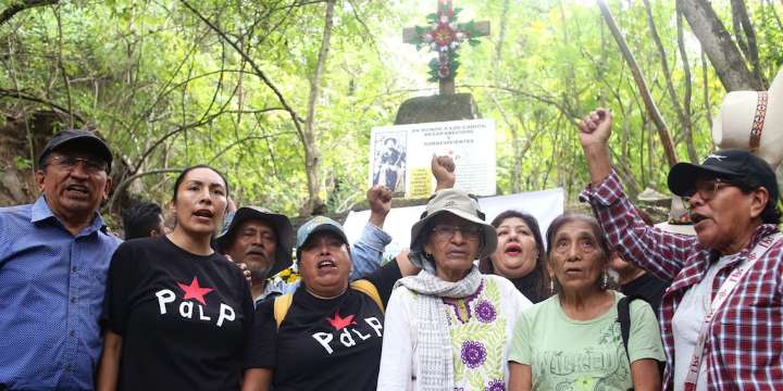 Recuerdan a Lucio Cabañas y miembros del Partido de los Pobres con protestas y homenajes en Guerrero