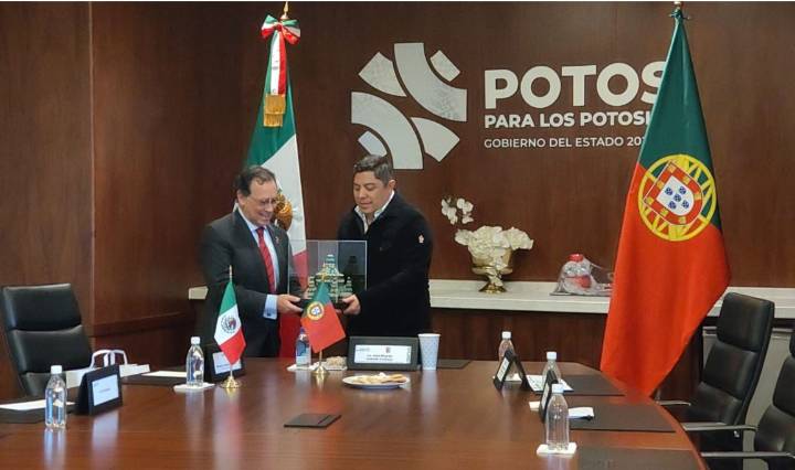 SLP y Portugal buscan abrir nuevas rutas de cooperación económica