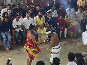 Rishab Shetty fulfills divine vow in Mangaluru following Kantara Chapter 1 success