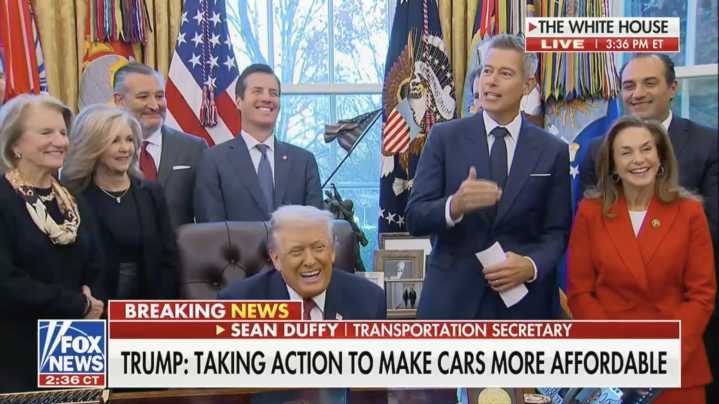 WATCH: Trump And Sean Duffy Can’t Stop Laughing at Pete Buttigieg’s Last Name