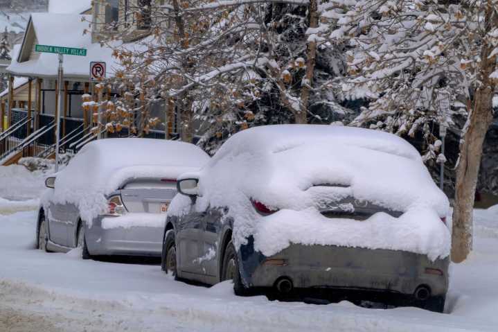 'Waves' of snow on the way for Alberta, and up to 20 cm is forecast