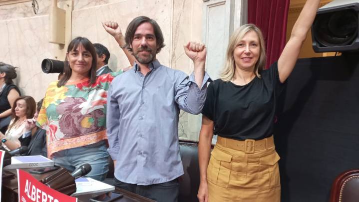 Nuevo Congreso: juran Myriam Bregman, Nicolás del Caño, Romina del Plá y Néstor Pitrola, diputados del Frente de Izquierda