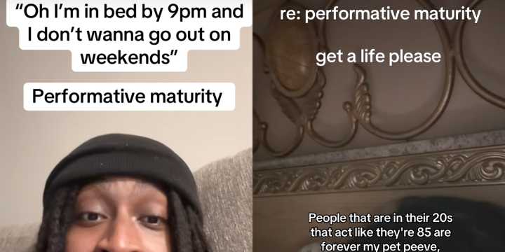 Unpacking TikTok's "Performative Maturity" Debate