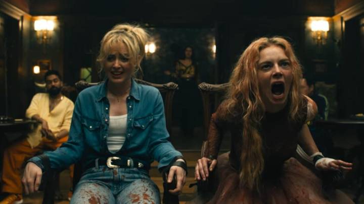 In the First Trailer for 'Ready or Not 2', Samara Weaving Can't Believe This Is Happening Again